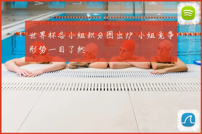 世界杯各小组积分图出炉 小组竞争形势一目了然