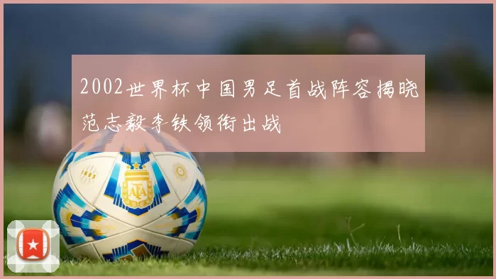 2002世界杯中国男足首战阵容揭晓范志毅李铁领衔出战